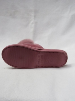 Kapcie damskie ocieplane (36-41) G12 DPINK