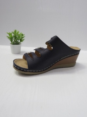 Klapki damskie na koturnie (36-41) HC-2014 NAVY