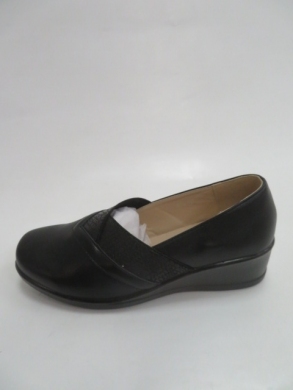 Półbuty damskie na płaskim (36-41) HL61575 BLACK