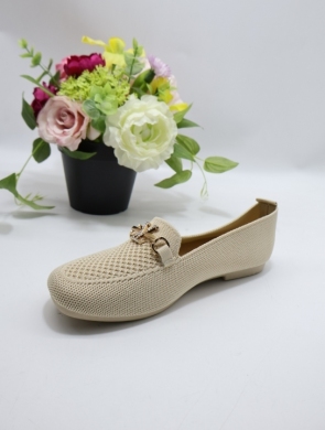 Mokasyny damskie na płaskim (36-41) 2891 BEIGE