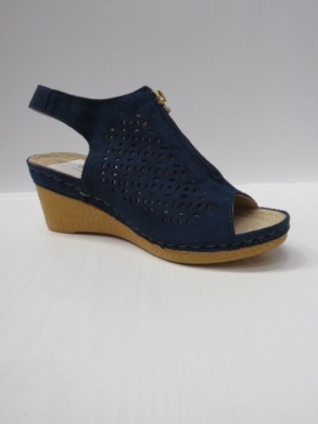 Sandały damskie na koturnie (36-41) 7AA224 NAVY