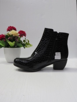 Botki damskie ocieplane na obcasie (36-41) NZ06 BLACK