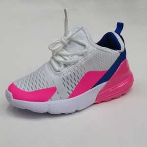 Buty sportowe damskie na płaskim (36-41) D90-311 WHITE/FUSHIA
