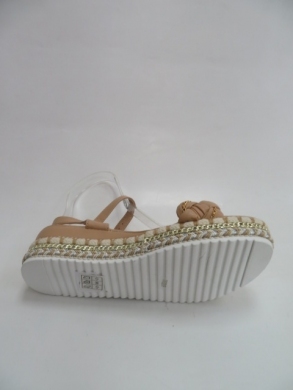 Sandały damskie na płaskim (36-41) CK221 KHAKI