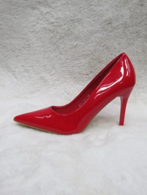 Czółenki damskie na szpilce (36-41) LE-541 RED