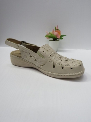 Sandały damskie na koturnie (39-43) DJ19-15 BEIGE