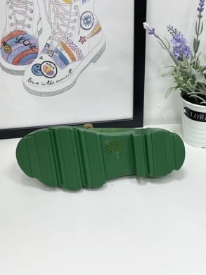 Mokasyny damskie na płaskim (36-41) H8-257 GREEN