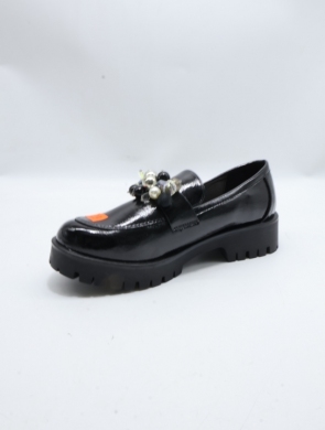 Mokasyny damskie na płaskim (36-41) 1326 BLACK
