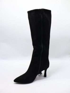 Kozaki damskie na szpilce (36-41) 9222 BLACK