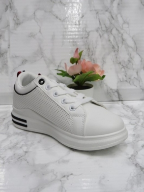 Buty sportowe dziewczęce (30-35) C900 WHITE/BLACK