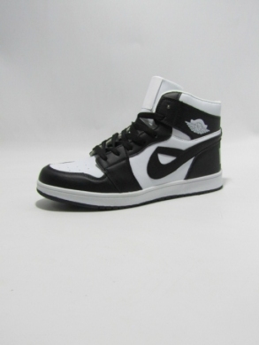 Buty sportowe młodzieżowe (36-41) D90H-1 WH/BLACK