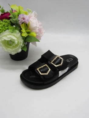 Sandały damskie na płaskim (36-41) 5111 BLACK
