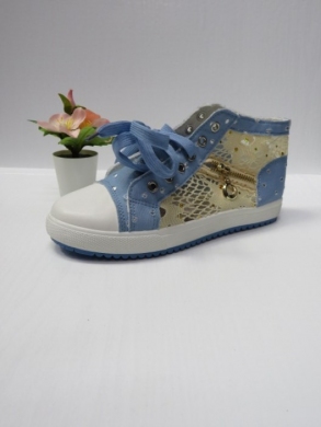 Trampki damskie na płaskim (36-41) 506 LBLUE