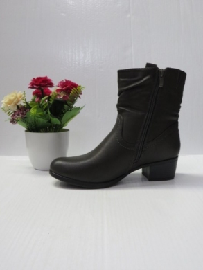 Botki damskie ocieplane na obcasie (36-41) 8681-5