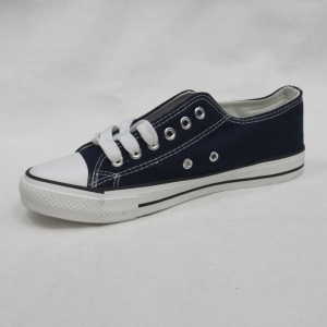Trampki damskie na płaskim (36-41) 7BW-7 NAVY
