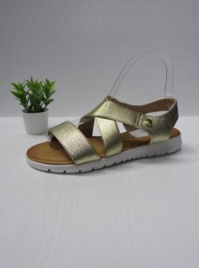 Sandały damskie na płaskim (36-41) SS-153 GOLD