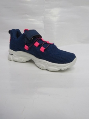 Buty sportowe dziewczęce (26-31) F775 NAVY/PINK