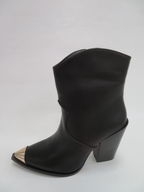 Kozaki damskie ocieplane na obcasie (36-41) 1905 BLACK