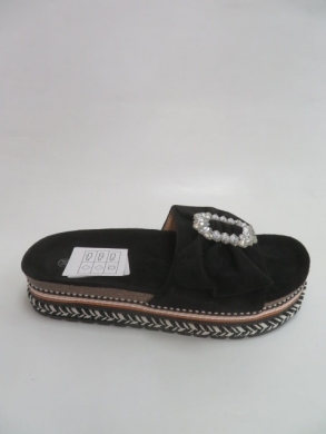 Klapki damskie na płaskim (36-41) XOZ-14 BLACK