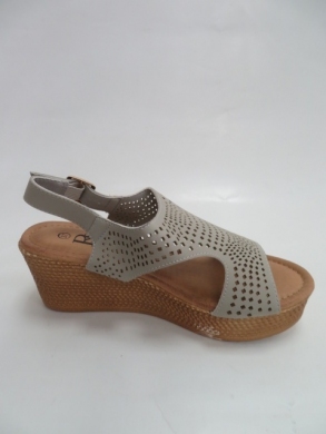 Sandały damskie na koturnie (36-41) ABD-1 GREY