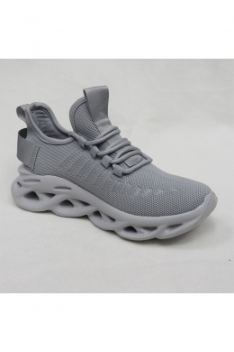 Buty sportowe damskie na płaskim (36-41) B-L6 LGREY