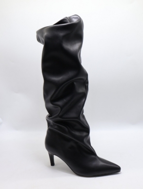 Kozaki damskie na szpilce (36-41) 52172 BLACK