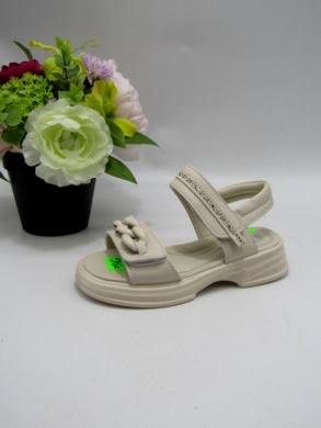 Sandały dziewczęce (27-32) ZB108 BEIGE