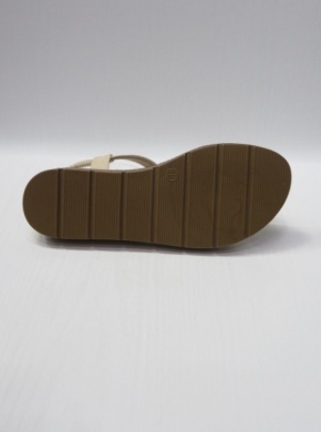 Sandały damskie na płaskim (36-41) Z21 BEIGE