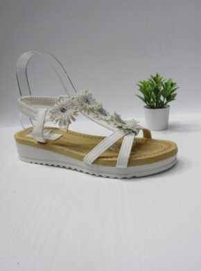 Sandały damskie na płaskim (36-41) A-5 WHITE