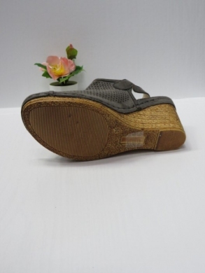 Sandały damskie na koturnie (36-41) 7AA225 DGREY