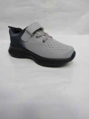 Buty sportowe dziewczęce (25-30) D3-2 GREY/BLACK
