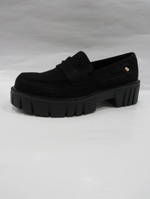 Mokasyny damskie na płaskim (36-41) UK132 BLACK