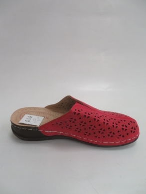 Klapki damskie na płaskim (37-42) 809 RED