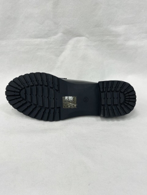 Mokasyny damskie na płaskim (36-41) W-225 BLACK