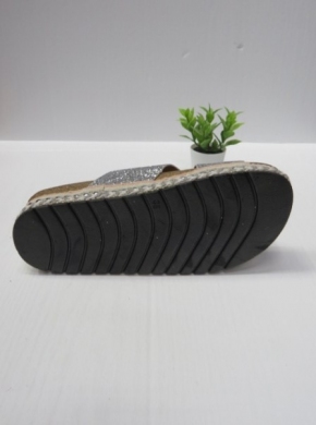 Klapki damskie na koturnie (36-41) YT-20 SILVER