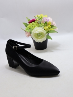 Czółenki damskie na obcasie (36-41) XCM-01 BLACK