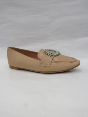 Mokasyny damskie na płaskim (36-41) LCL-1 APRICOT