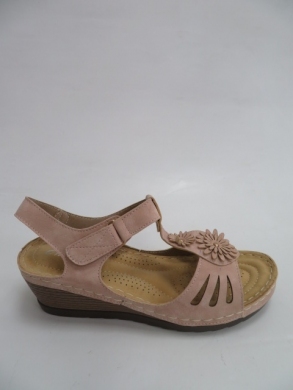 Sandały Damskie na koturnie (36-41) D-82 PINK