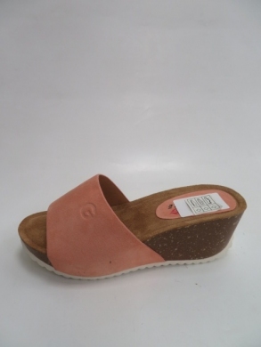 Klapki damskie na koturnie (36-41) 8282 PINK
