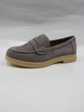 Mokasyny damskie na płaskim (36-41) AA113 GREY