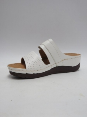 Klapki damskie na koturnie (36-41) N21-780 WHITE