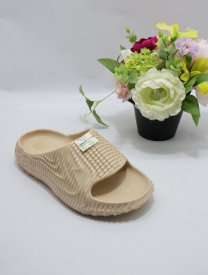 Klapki damskie na płaskim (36-41) FDM-611 D.BEIGE