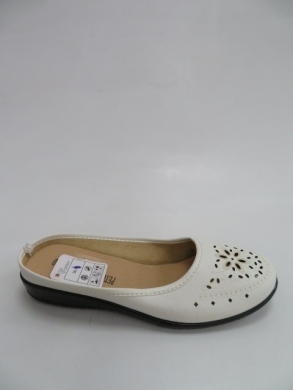 Baleriny damskie na płaskim (36-41) OF02 WHITE