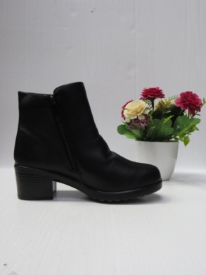 Botki damskie ocieplane na obcasie (36-41) JF-51 BLACK