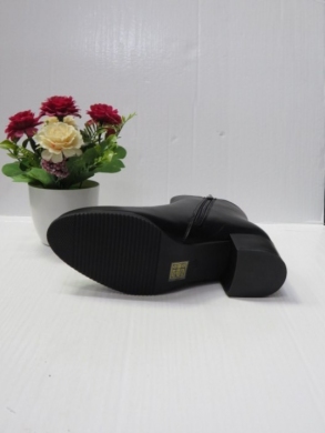 Botki damskie ocieplane na obcasie (36-41) X3709 BLACK