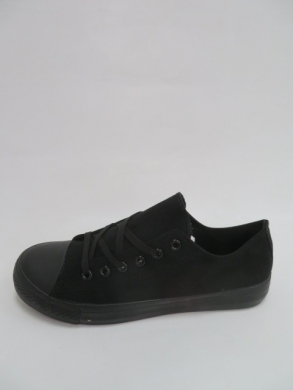 Trampki Męskie (41-46) 609A-11 ALL BLACK