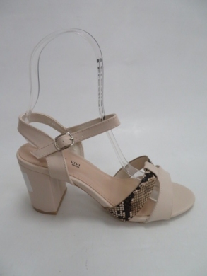 Sandały Damskie na obcasie (36-41) 1-110 BEIGE