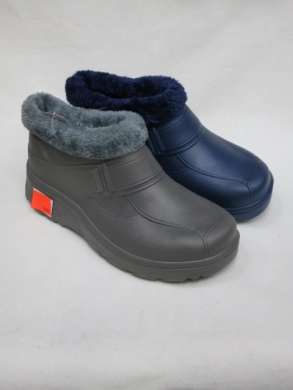 Kalosze męskie ocieplane (41-46) M580 BLACK/NAVY/GREY
