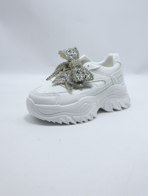 Sneakersy damskie (36-41) B2035 WHITE