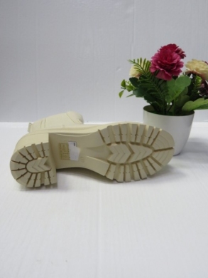 Botki damskie ocieplane na obcasie (36-41) HB-255 BEIGE